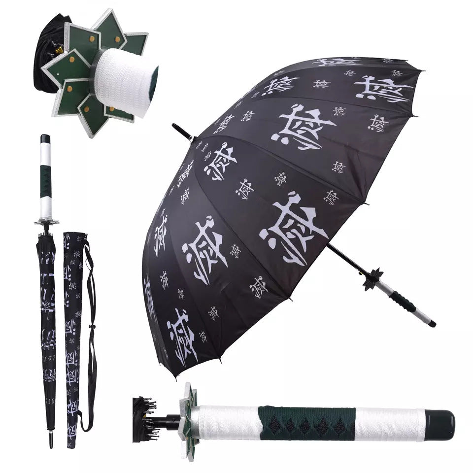 Katana Regenschirm – Demon Slayer Edition